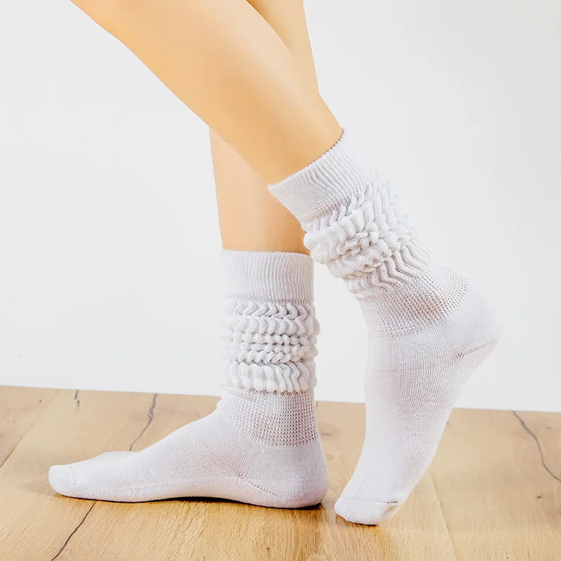 Hot sale Long Slouch Socks For Women Factory Direct Cheap Wholesale  Cotton Women Slouch Socks