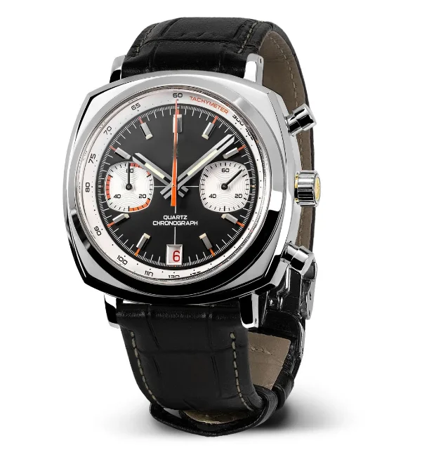 2022 Mechanical Customized Logo Shopping Online Vintage Chronograph Leather Watch Men Wrist Quartz Watches