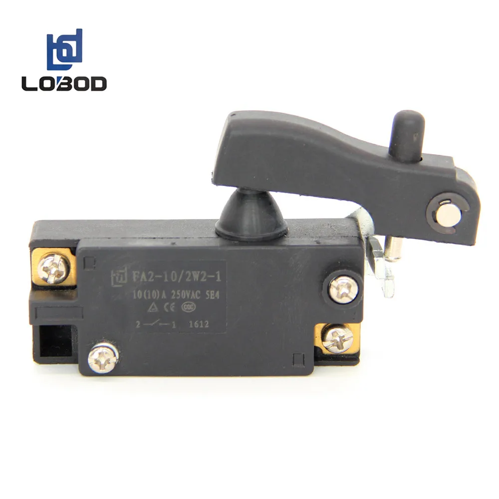 
10A Electrical Drill Trigger Switch Power Tool Switch With Dust Ring 