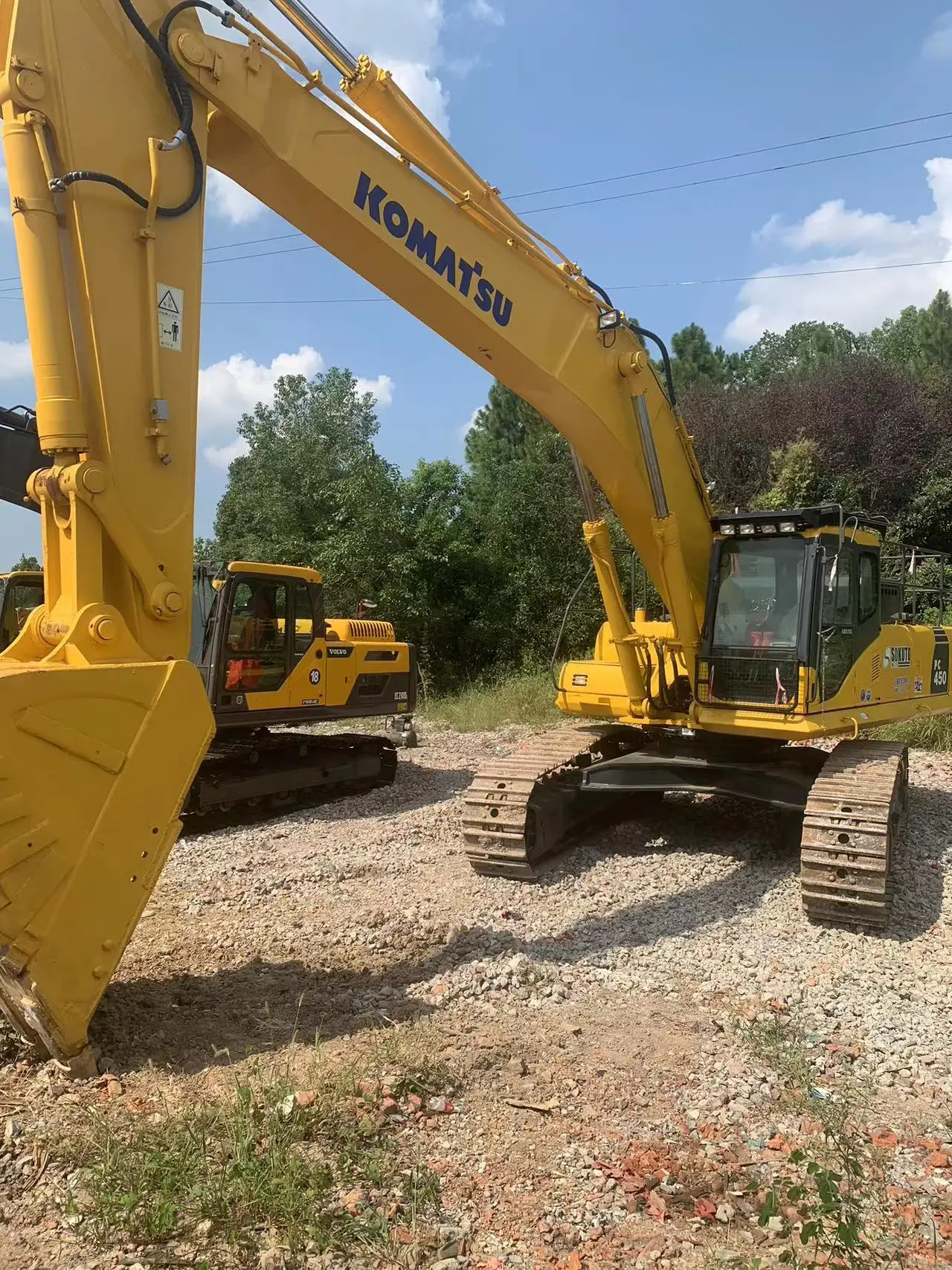 Foreign trade agency purchase of second-hand machinery Komatsu PC400-8 excavator heavy equipment/cat PC 450 second-hand excava