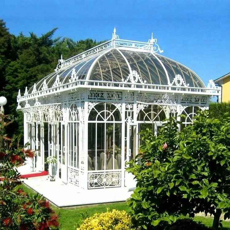 Домашняя винтажная садовая теплица Venlo Metal Orangery