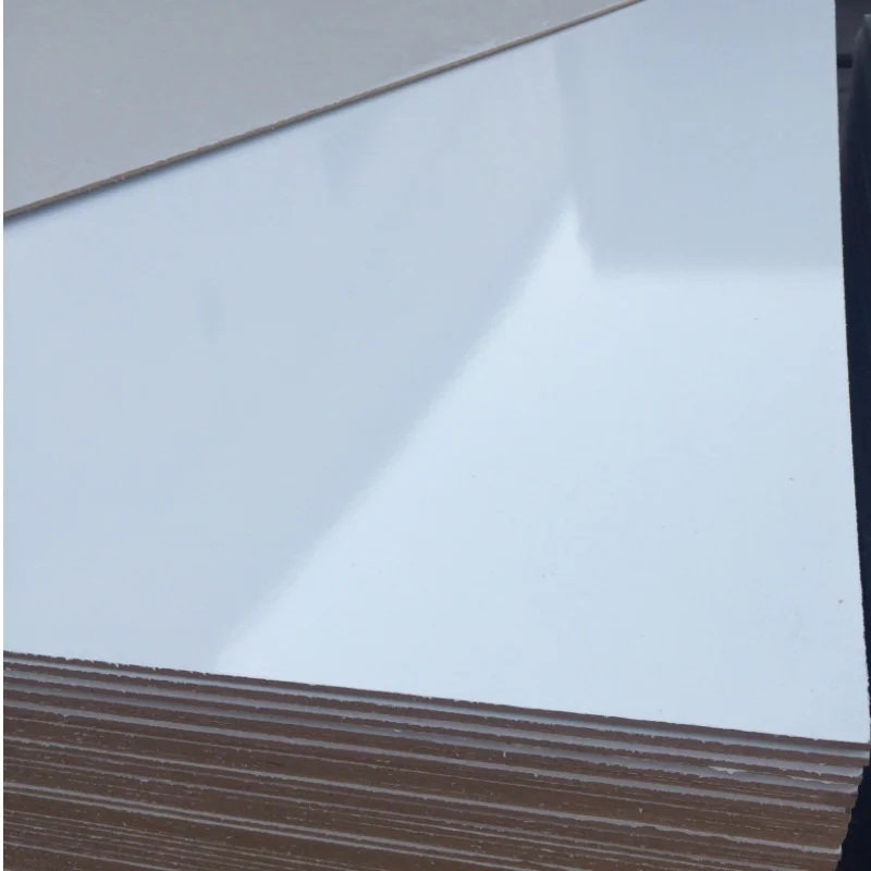 Wood Grain Melamine MDF Fibreboard Melamine laminated Mdf