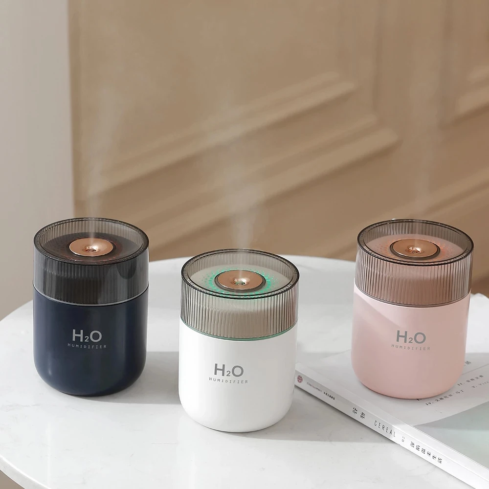 New Release 380 ML USB H2O Humidifier Ultrasonic Cool Mist Maker For Home Office Bedroom Mini Moisten Vaporizer