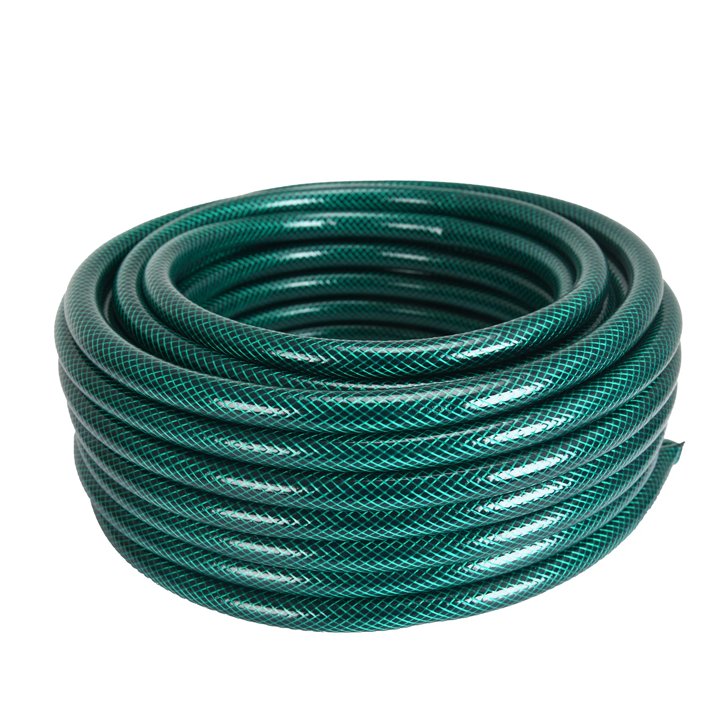 Winslow & Ross 15m garden water hose B.P. 15 bar three layers pvc braided hose pipe with hose holder