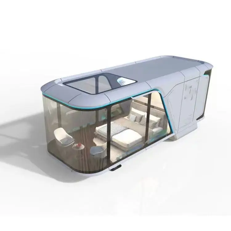 Wholesale Modular Commerical Space Capsule House Tiny House Home Hotel Container Space Capsule On Sale