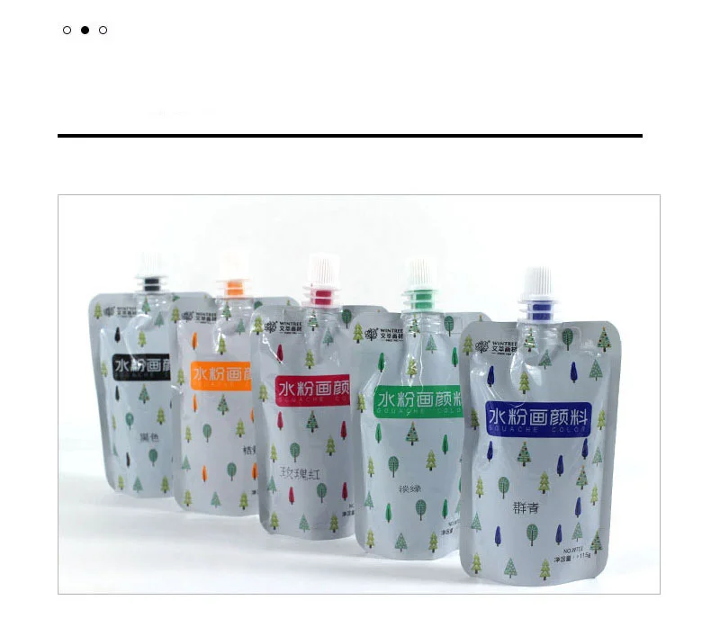 Wintree Gouache Paint Cc Refill 100ml/37colors Bag