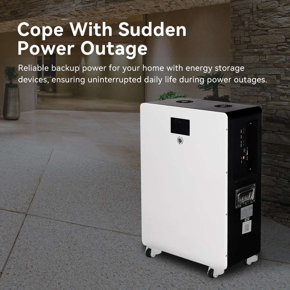 Energy Storage System 51.2V 200AH 10kWh Wall-Mount LiFePO4 Movable Solar Battery Lithium Batteries