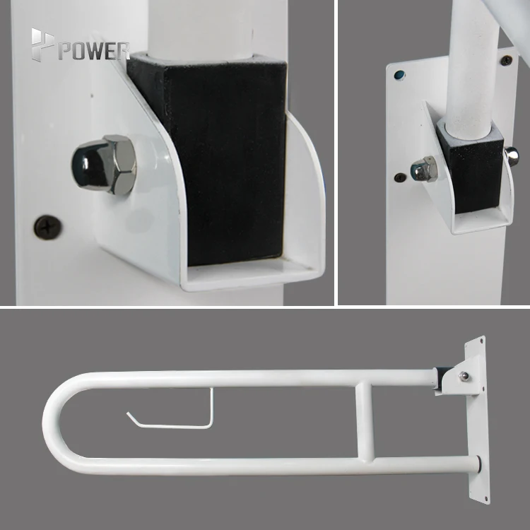 Ss304 Stainless Steel Handrail Wall Non-Slip Handle Toilet Handicap Elderly Safety Grab Bar