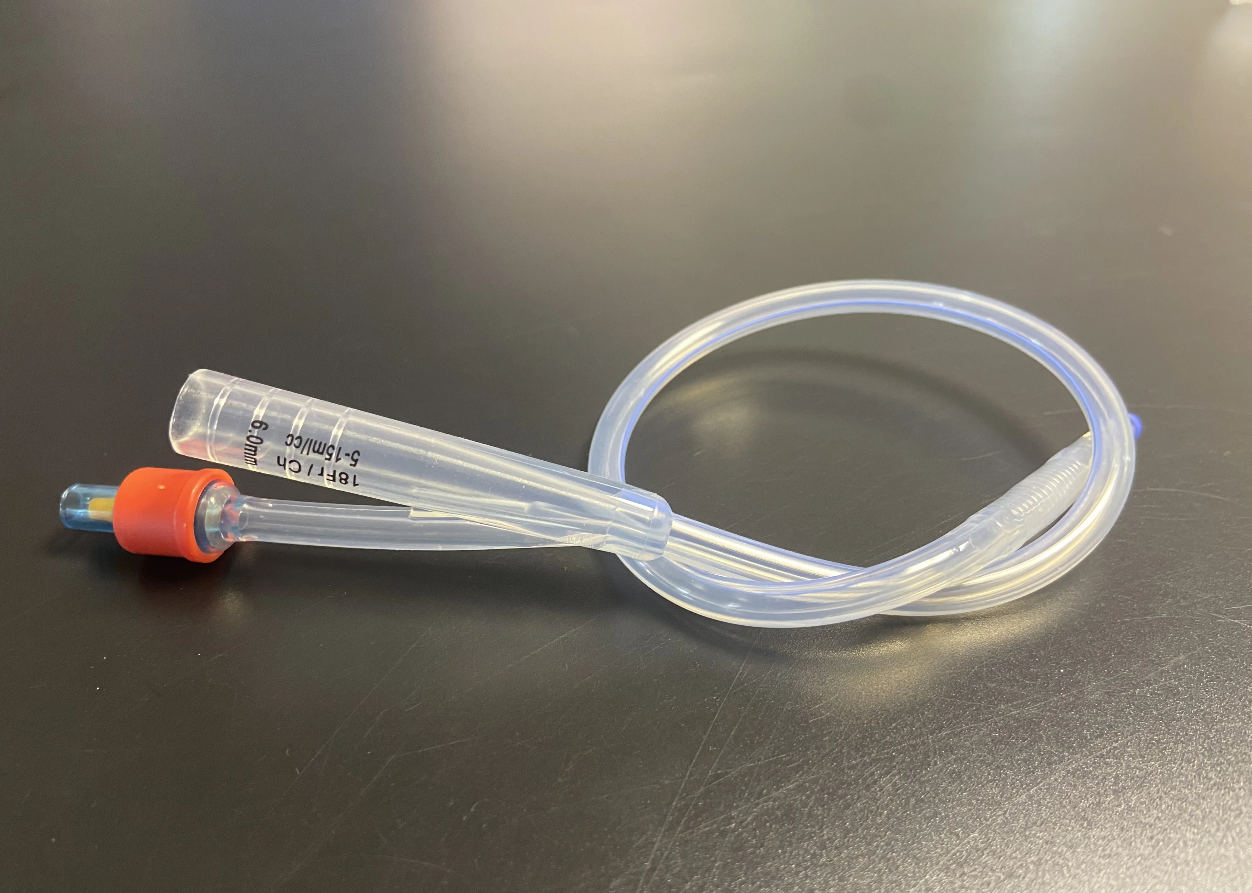 100% Silicone 2 Way Foley Catheter 18FR/CH,5-15ML/CC Foley Catheter