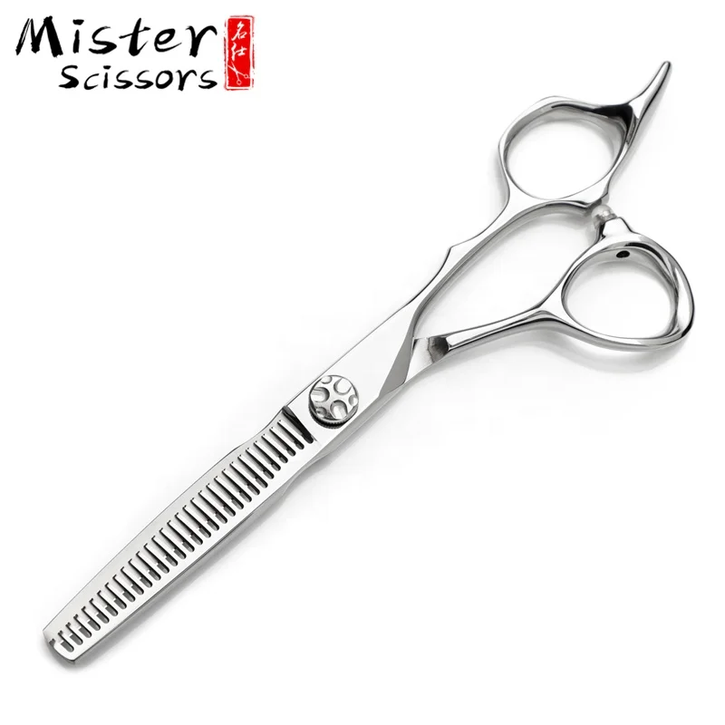 Japanese SUS440C Stainless Steel High Quality Professional Barber Scissors For Thinning