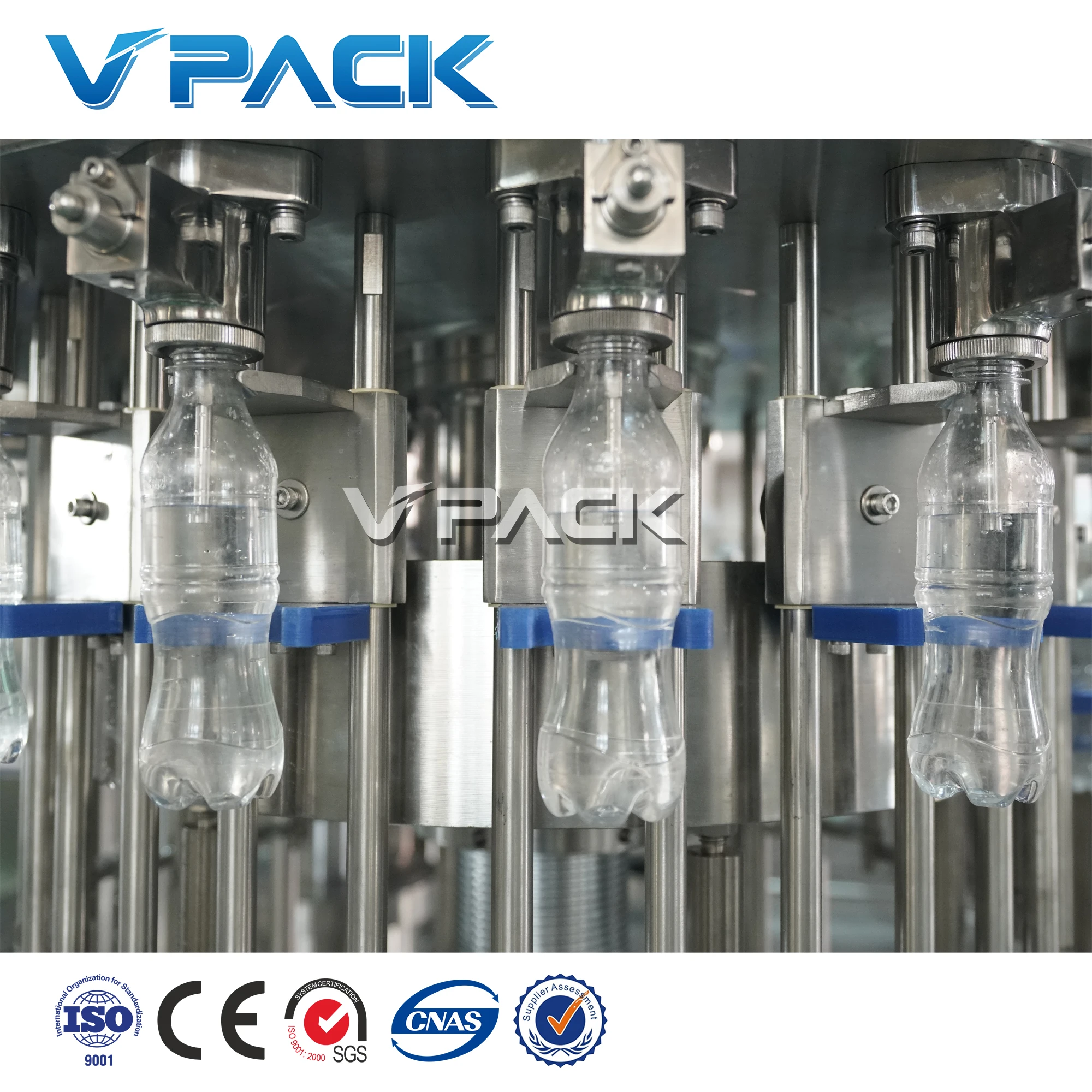 Coke carbonated beverage filling line 4000BPH Automatic Bottle Beverage Filling Machine High filling accuracy New equipment