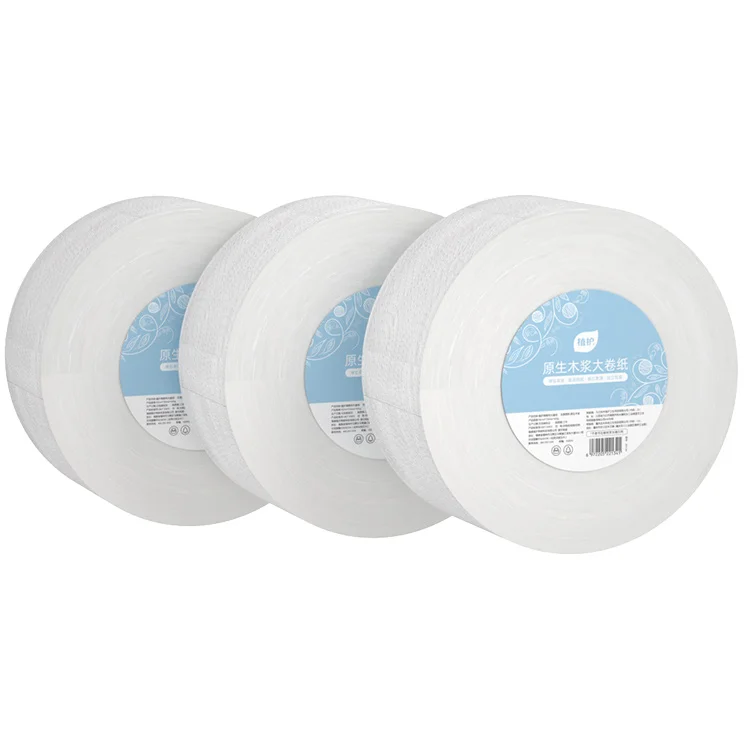 OEM Customized Hot Selling Toilet Paper Wood Pulp White OEM Customized Jumbo Roll Packaging