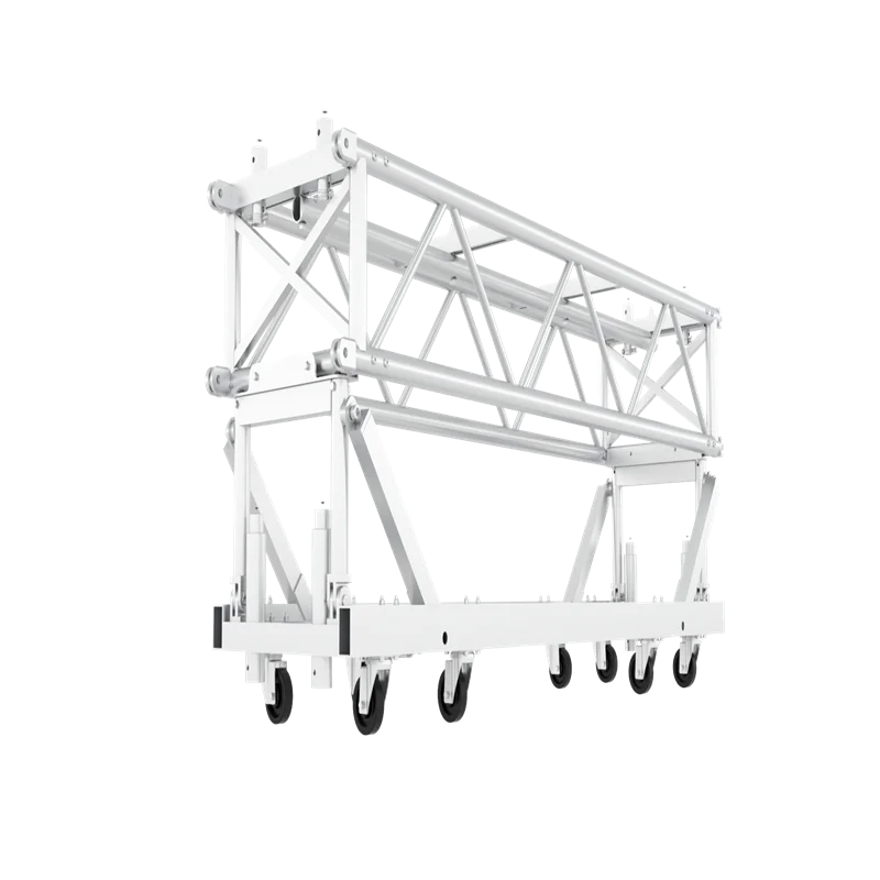 Topfinger 2024 hot sell moving head totem pre rig corner goal post truss display for led lighting truss stage lighting