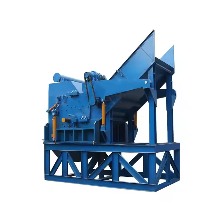 Automatic Hydraulic Scrap Metal Shredder Crusher for Recycling Crushed Aluminum Cars Steel Iron Waste Metal Shredding Machine