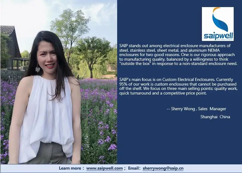 500*400*200NEMA 4/4X IP65 wall mounting metal box as electronic  enclosure and box speaker switch box for outdoor and indoor USE