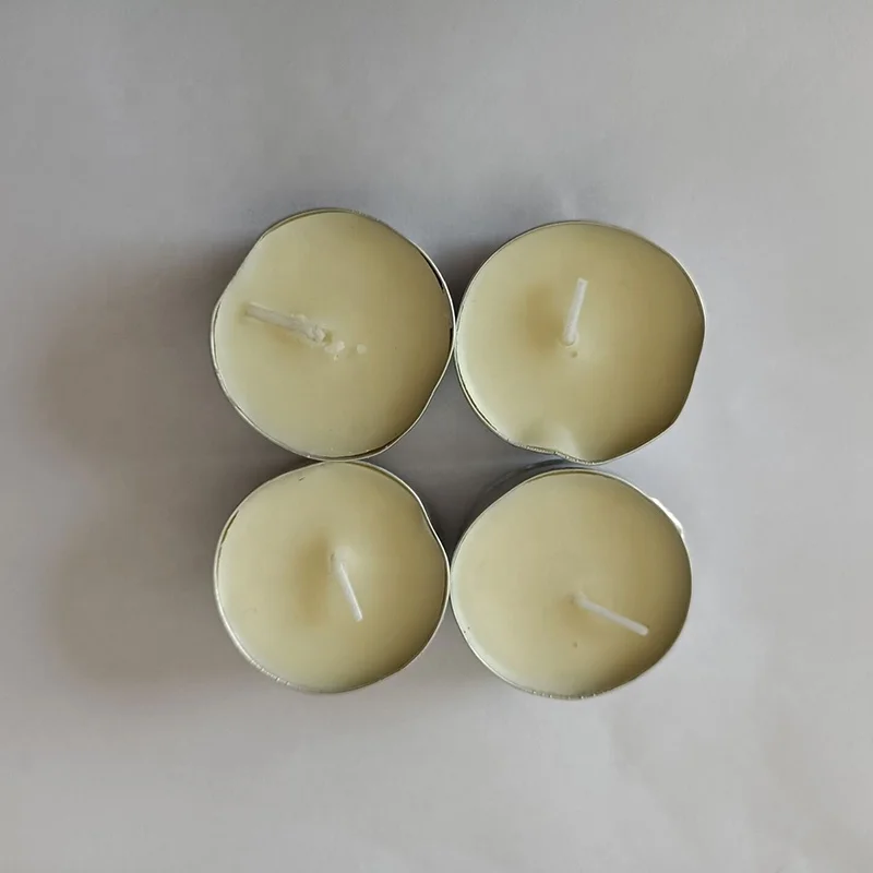 50pcs lot night camping and fishing  tea light candle tins  without tea lights candle holder