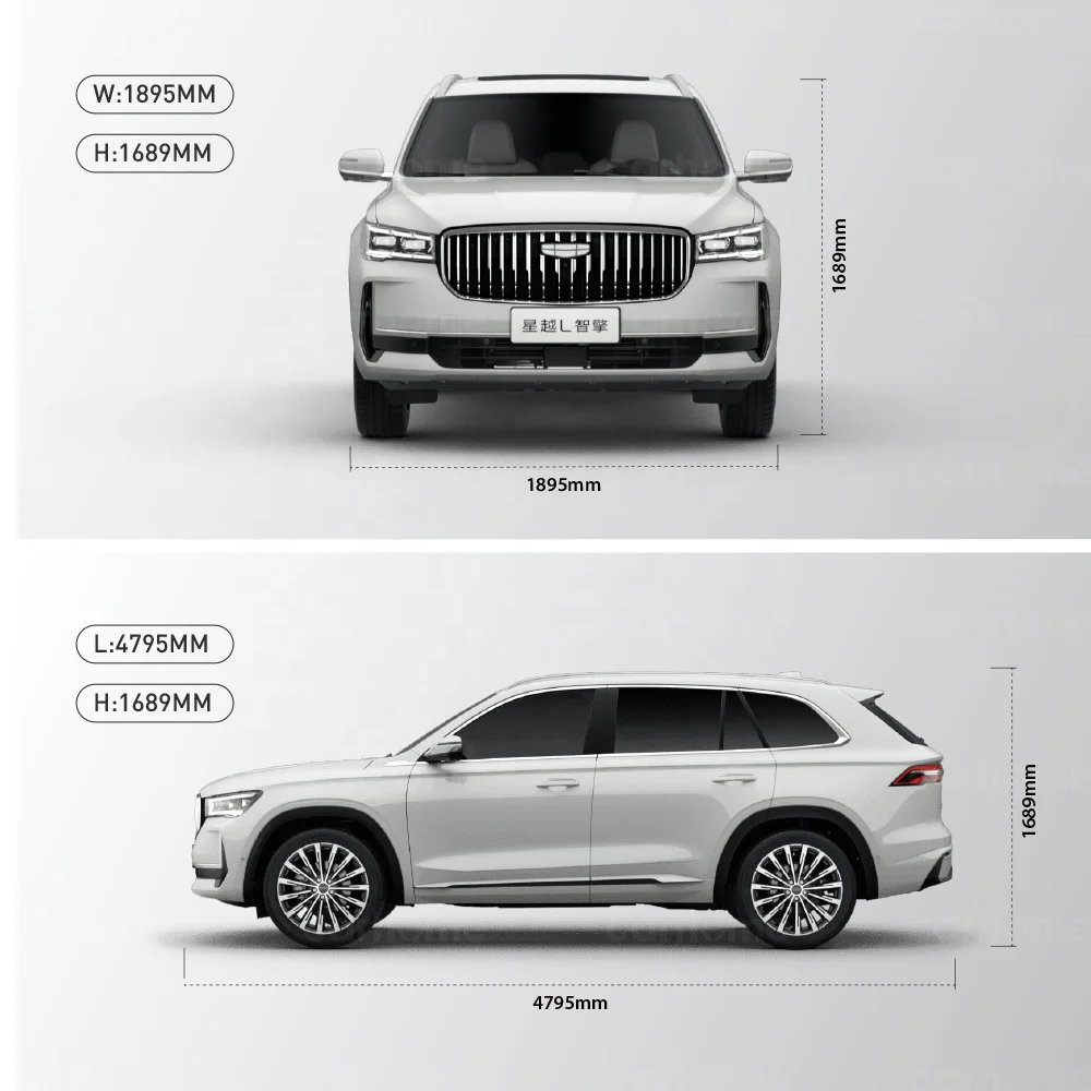 China Geely Monjaro Xingyue L High Power Automatic 4Wd 1.5 Hybrid Zhiqin Thor Hi-X Hi-F 2023 China Dealers