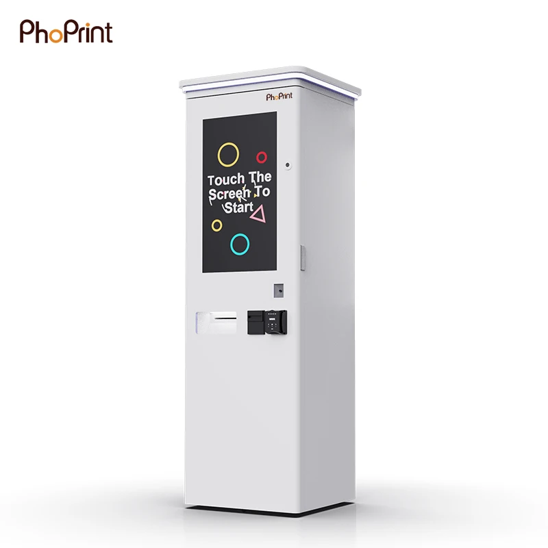 2024 Latest Shopping Mall Self Service Magic Mirror Photo Booth For New Trend Party