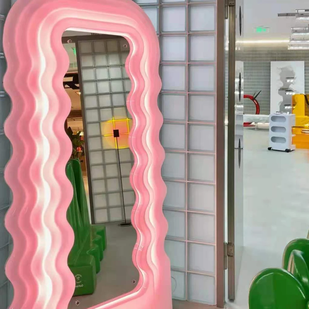 Makeup Manufacturer full length vanity hollywood bulbs standing floor mirror with LEDS