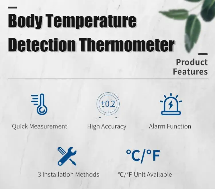  KW263 K3 Pro Plus K7 K8 Body Temperature Thermometer Scanner Digital Wall Hands Free