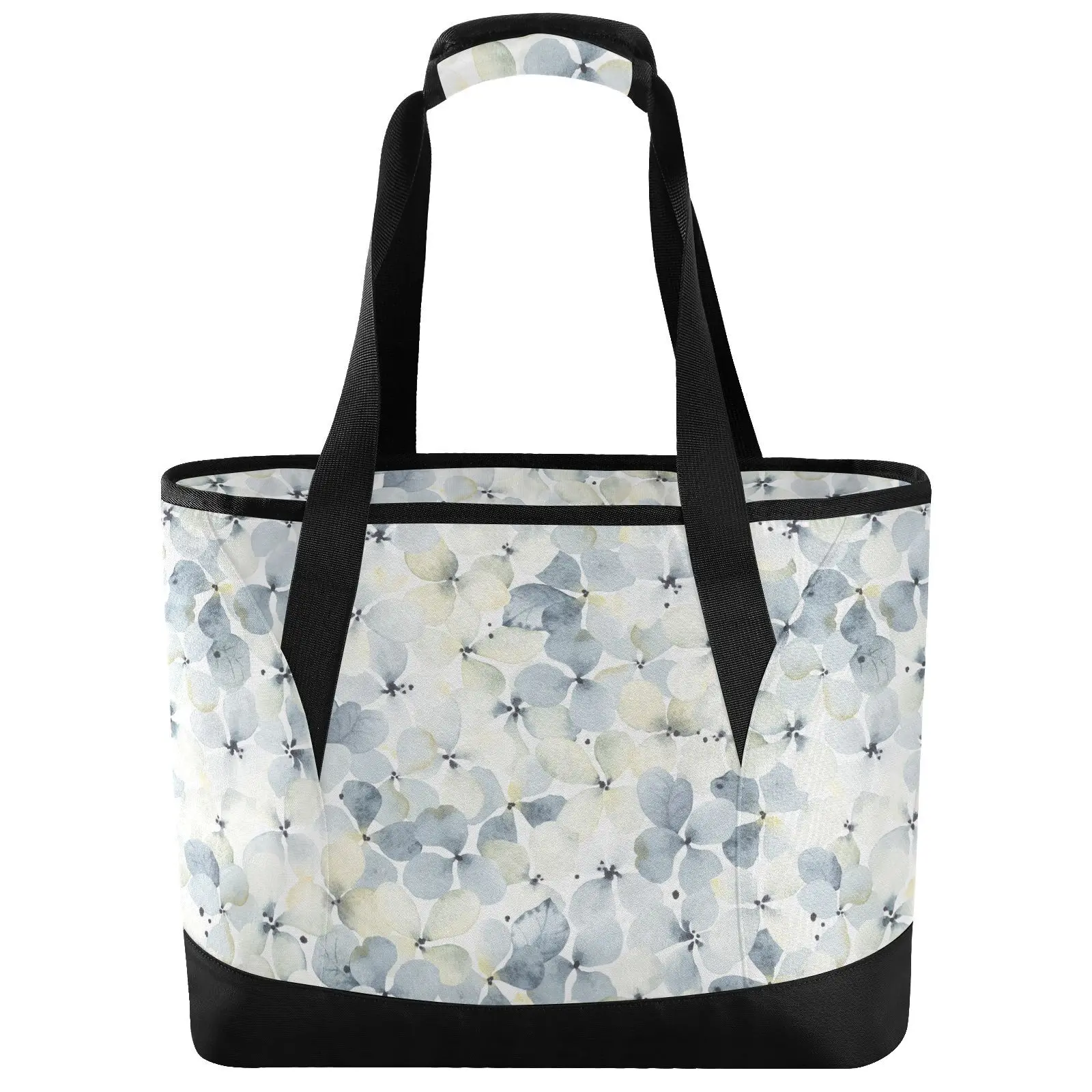 Top quality Customs logo Printed Portable Cheap large  Insulated Tote Bag Thermal Lunch Cooler Bag