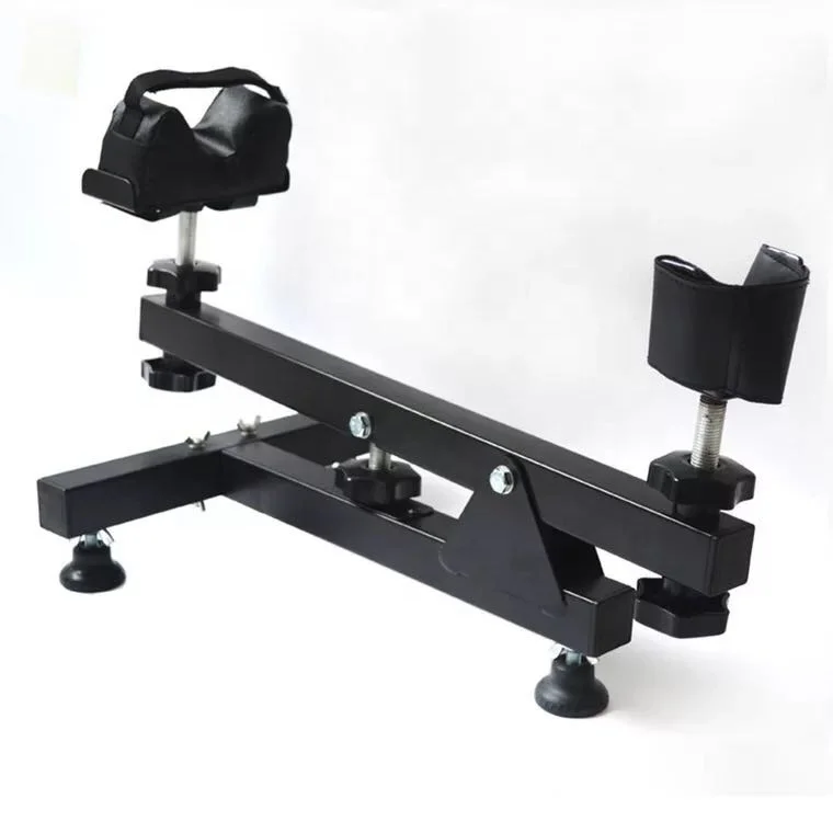 NEW steel gun stand hunting equipment refile shooting rest Deluxe bench steady gun from BJ Outdoor