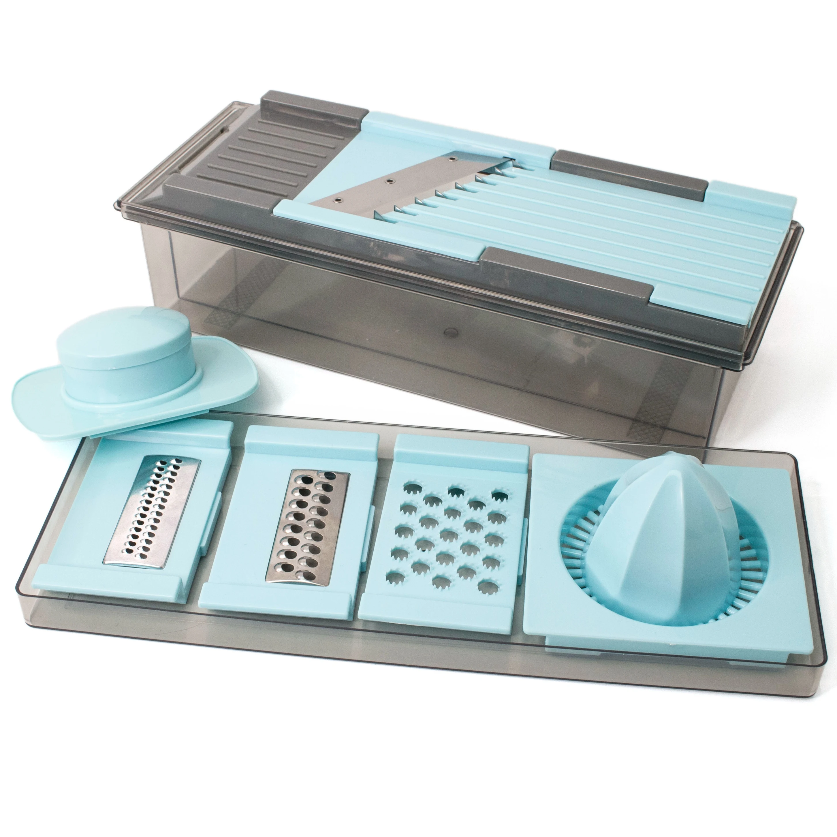 Мандолиновая ломтерезка, кухонные инструменты, пищевой класс 6 в 1, многофункциональная ломтерезка для фруктов, измельчитель, резак для овощей