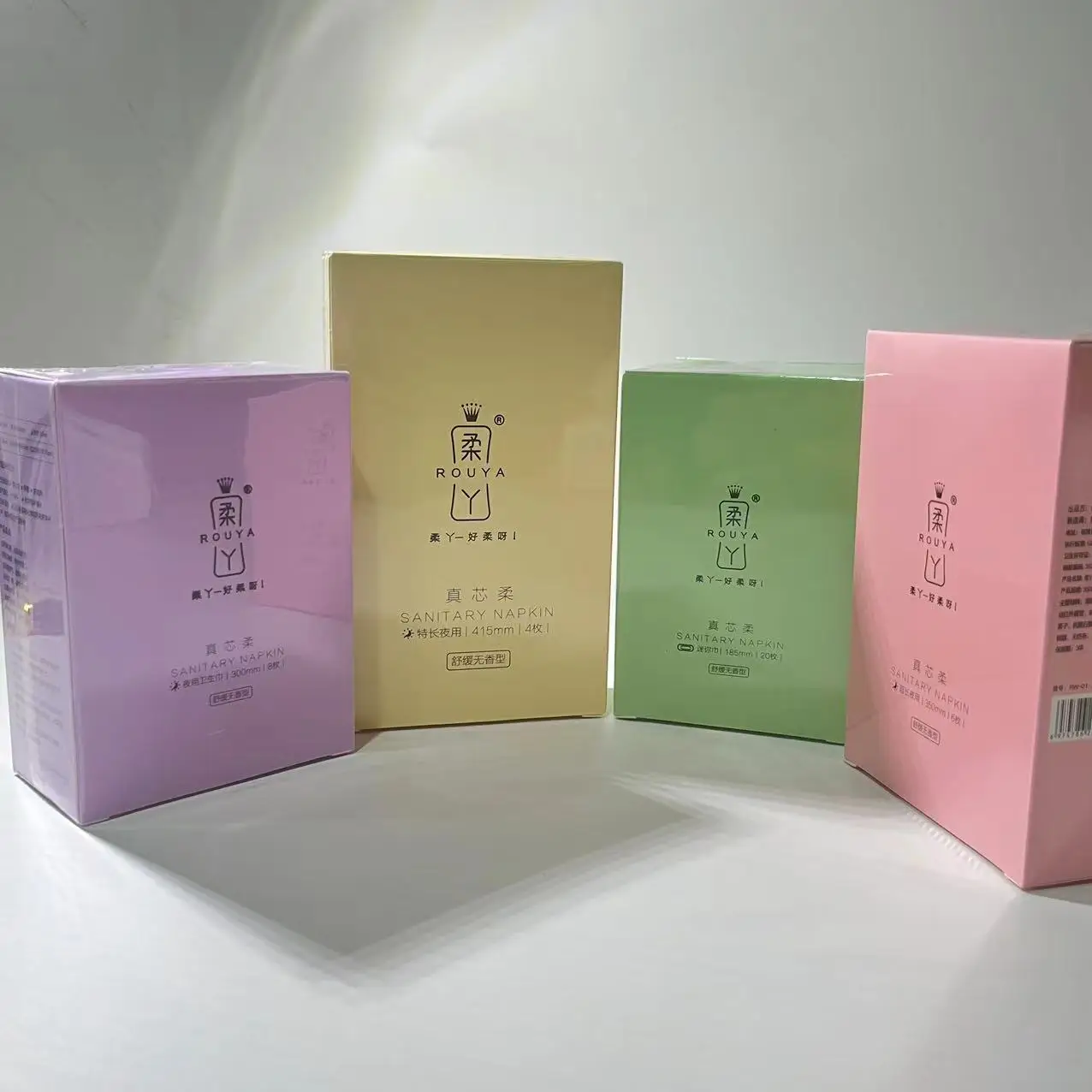 organic cotton ultra thin bamboo biodegradable women pads feminine sanitary napkin panty liners