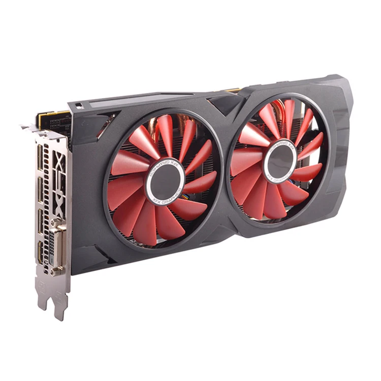Оригинальная игровая видеокарта Amd Rx 590 580 Rx570 Rx470 8g Pc 4 8