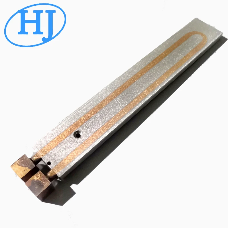 Custom aluminum body+cooper tubes liquid cooling plate Water cooling heat sink cold plate