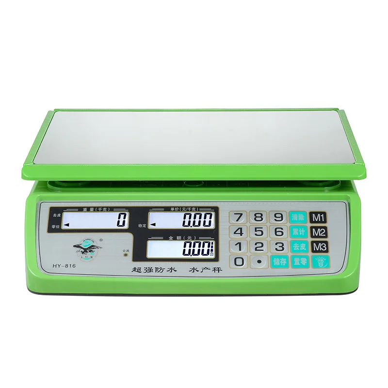Supermarket Special Small Waterproof Scale Portable Retail Electronic Scale
