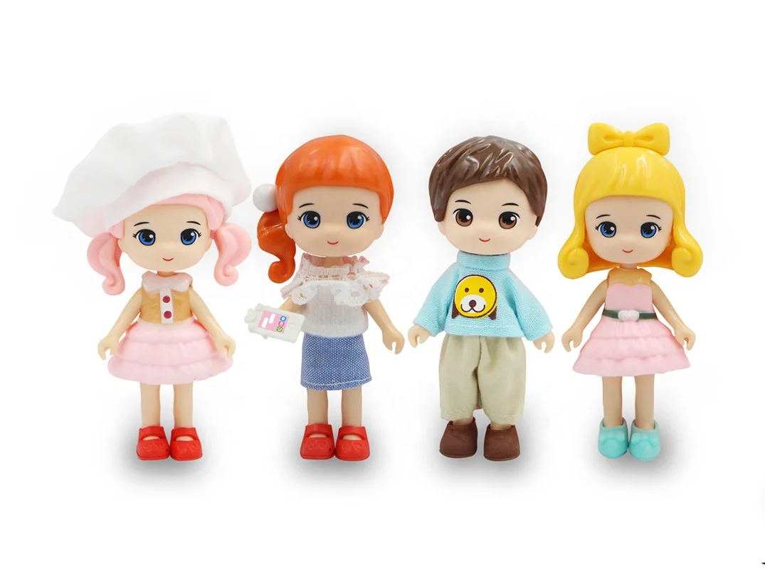 Amazon new products doll house Toy Kids Furniture Happy Family Giant DIY Children Doll House