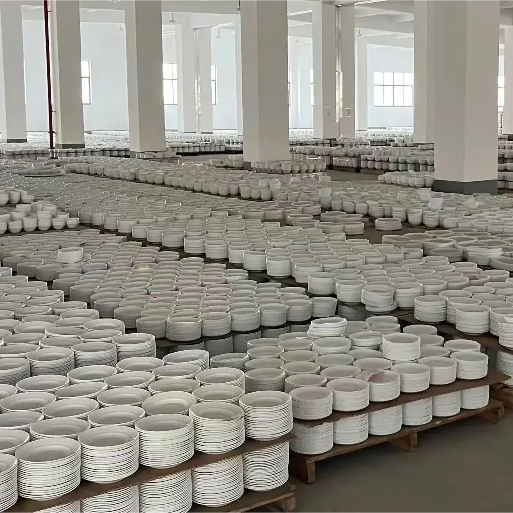 Cheap opal glassware dinner set custom 12inch opal plates set with bohemian style decal for Christmas and Wedding Festival Gift