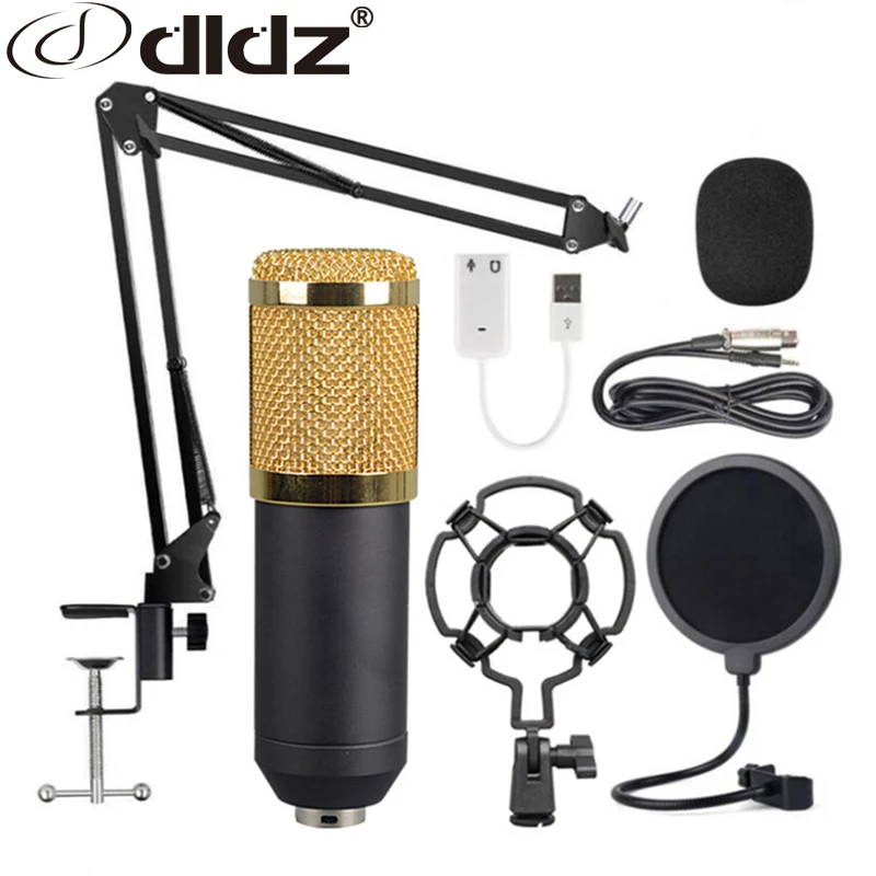 New Design Desktop Microphone Handheld Mobile Phone Conference Microphone Wired For Singing