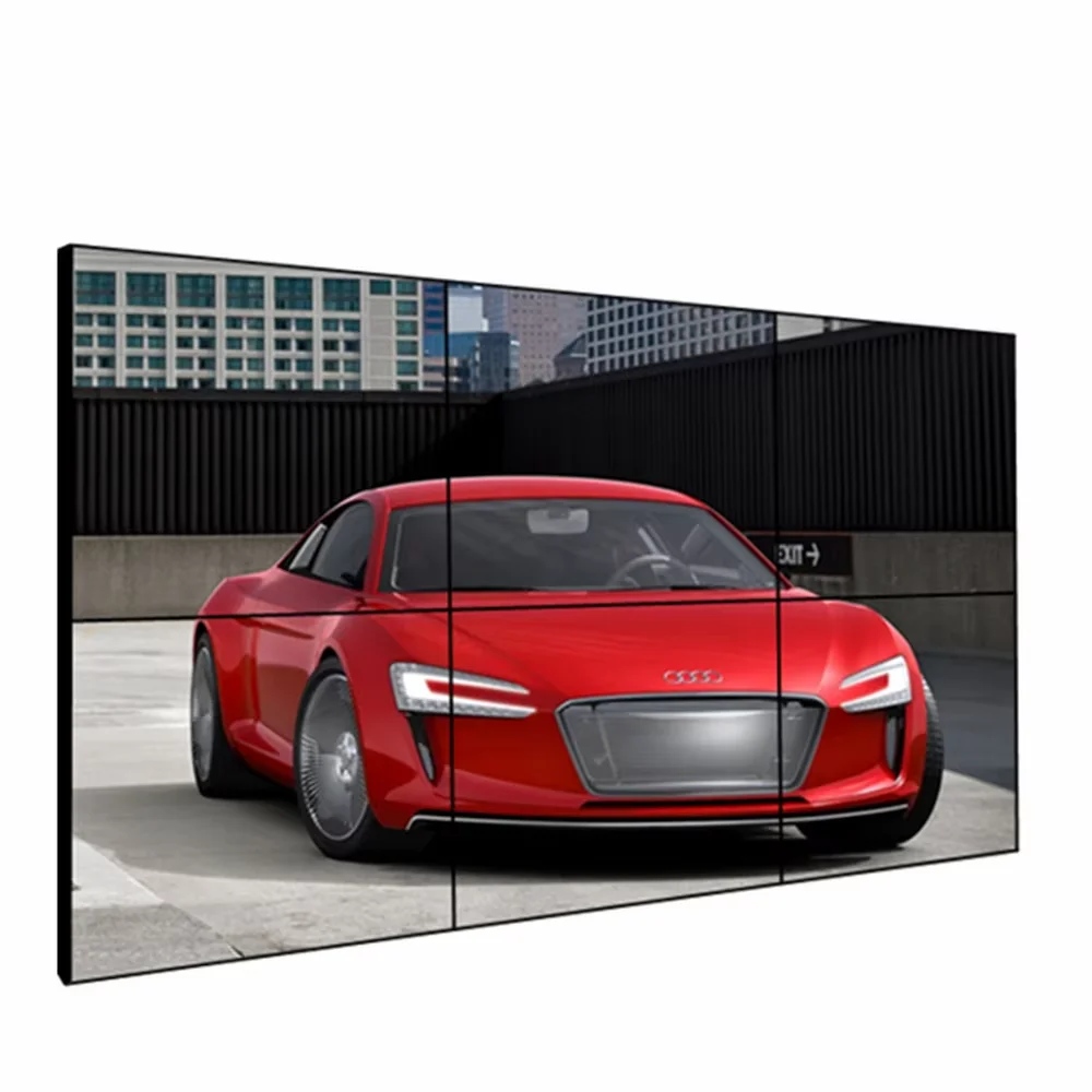 2 X 3 Video Wall Digital Signage 49 Inch 3.5mm Lcd Advertising Equipment Digital Signage Dispenser Advertising Balloon