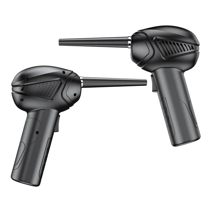 Portable Air Fan Duster Clean Tool For Computer Keyboard Car Electronic Equipment Rechargeable Cordless Electric Air Duster