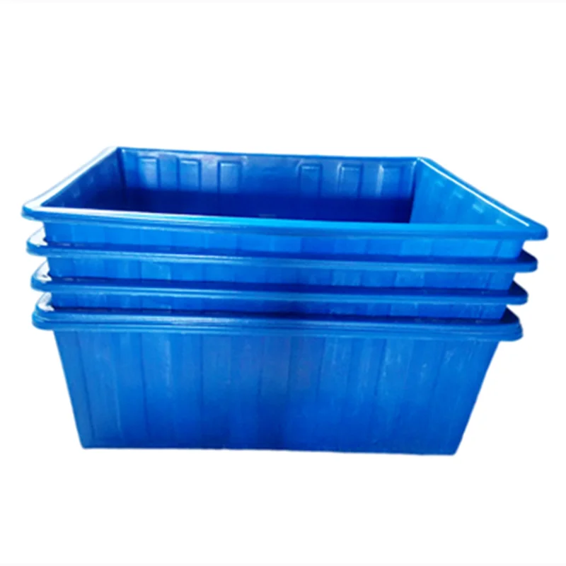Rectangular Heavy Large Rotomoulded Plastic Tubs For fish farming