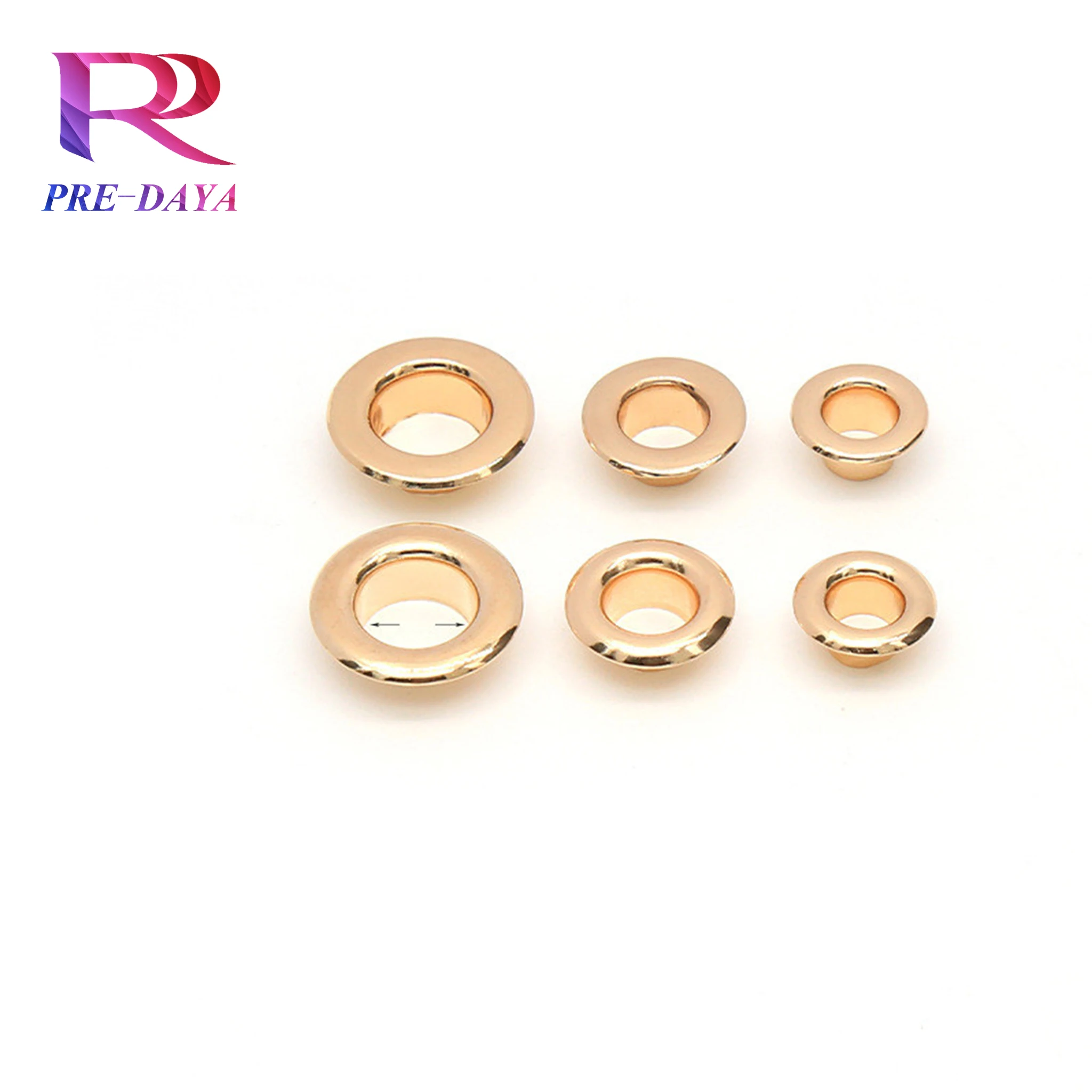 High Quality Clothing Eyelets Grommets with Washer For clothing Metal clawed eyelets for shoes