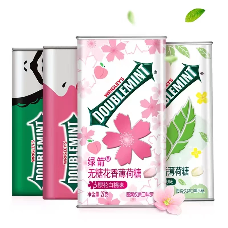 Chinese  Chewing Gum Sugar Free Chewing Gum 27g Floral Mints Mint Flavored Osmanthus White Tea Flavor