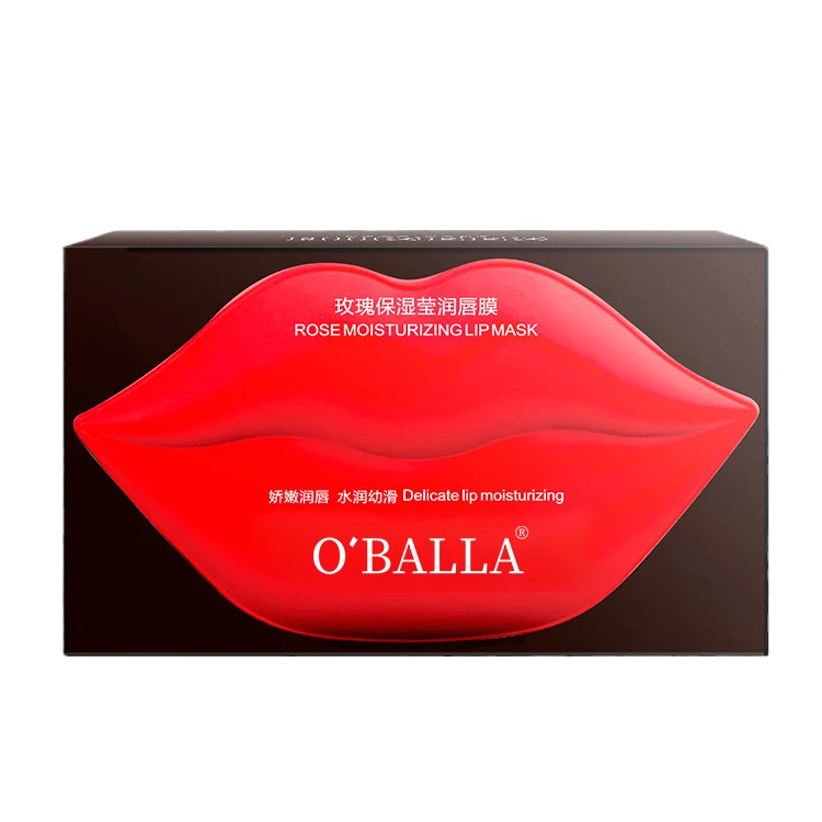 Lip Care Mask Sleeping Wholesale Organic Vegan Collagen Rose Moisturizing  Lip Mask Private Label Lips Mask