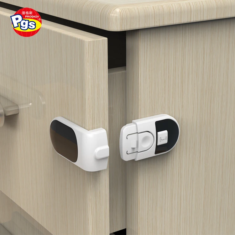 
Adjustable child lock protection plug safe safety plastic locks set baby safety drawer lock 