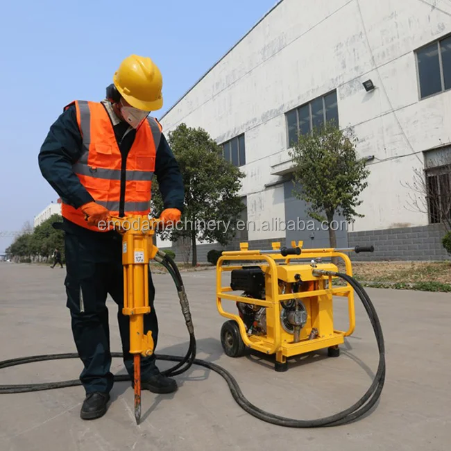 Construction Machinery Portable Gasoline Diesel Hydraulic Press Power Pack Hydraulic Power Unit 13 hp 18 hp 30 hp