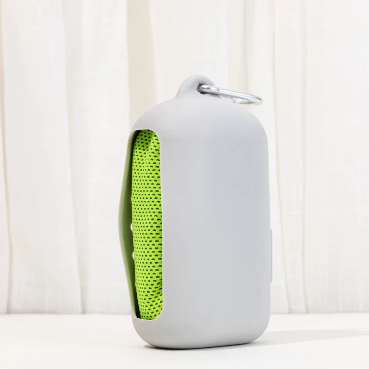 Keeps Body Temperature Lower Summer Cool Sports Towel Artifact Outdoor Sport Magic Travel Silicone Bag Ice Cooling Towel