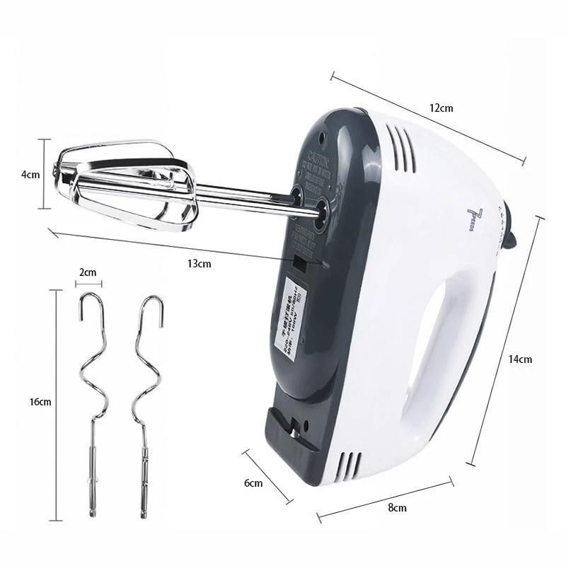 In stock 220V 100W 7 Speed Home Kitchen Egg Beater Hand blender Electric Hand Mixer With Whisk