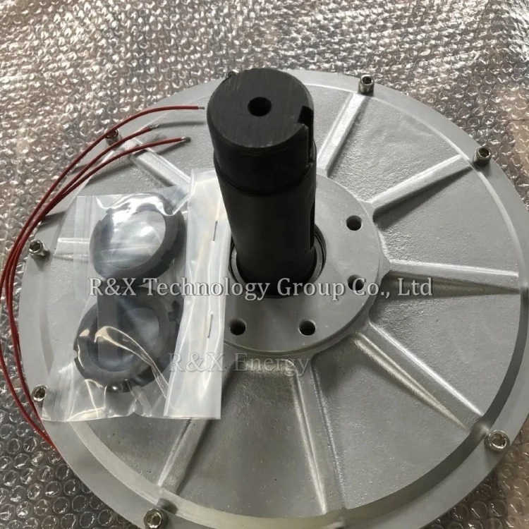 Изготовленный На Заказ 5kw 2000 об/мин, коррозийных свойствах, диск 3-х фазный тихий свободной энергии электрической энергии с низкими оборотами и магнитом, работающий от постоянного тока Генератор переменного тока