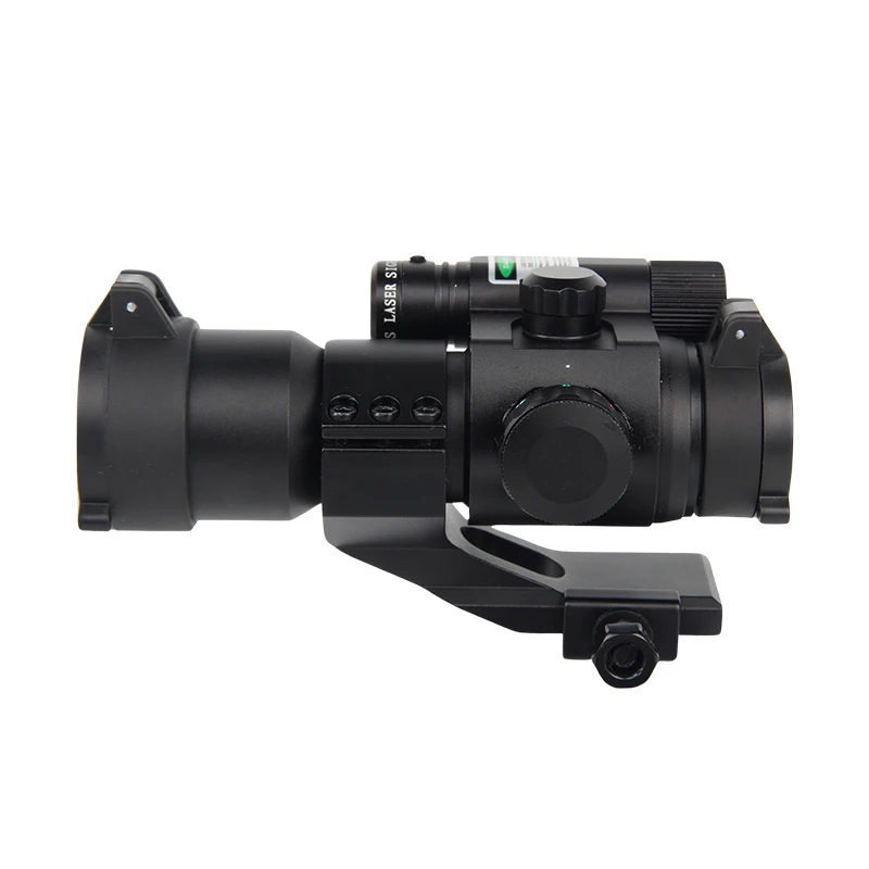 Custom 1x30 Sight M3 Reflex Laser Sight Red Green Dot With Green Laser 20mm Mount Optical Sight Scope Holographic Hunting Scope