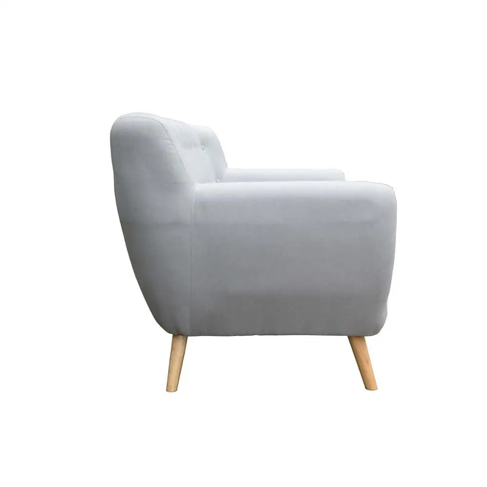 2 Seater Wooden Frame Fabric Sofa