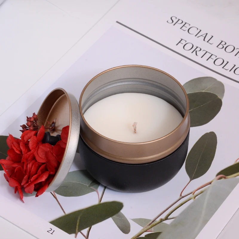 Wholesale dried flowers Vintage tin boxes Aromatherapy candles Handmade wedding gifts perfume gift box set