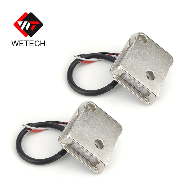 Waterproof Rectangle Tail Lift Platform Flashing Amber Warning Light Strobe Light for Van Lorry Truck LED Tail Lift Light