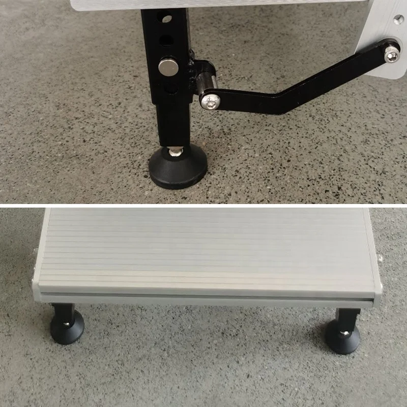 TYTXRV OEM High Quality RV Exterior Accessories Double Support Trailer Camper Step Accessories Five-Layer Folding Step Firm Feet
